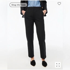 J crew 
Black kallie pant 
Size 14
Waist 18”